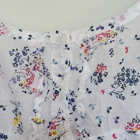 Floral flowy tank top - Picture 3 of 4